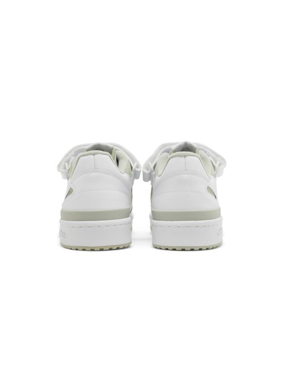 Картинка Кроссовки мужские баскетбольные Adidas Forum Low White Halo Green